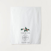 アップショップテーブポップ・アートのルバナークリスマスマーケットストール タペストリー (正面)