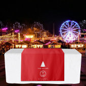 アップショップテーブポップ・アートのルバナークリスマスマーケットストール タペストリー