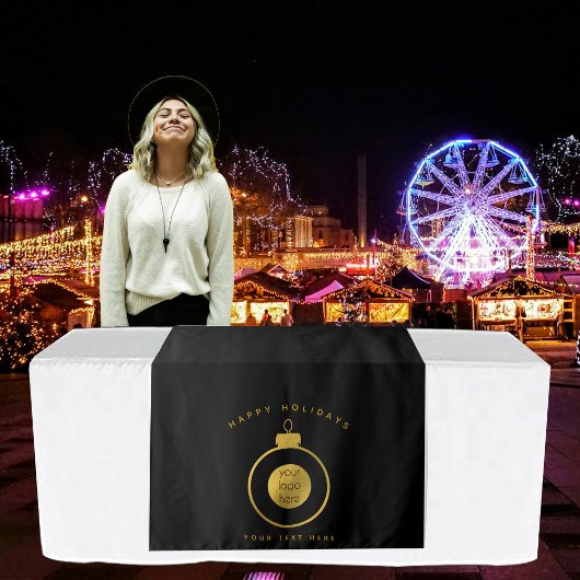 アップショップテーブポップ・アートのルバナークリスマスマーケットストール タペストリー