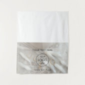 アップショップテーブポップ・アートのルランナーサインロゴジュエリーベンダ タペストリー (正面)