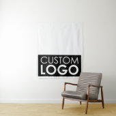 アップショップテーブポップ・アートのルランナーバナービジネスビッグロゴ タペストリー (インサイチュ)