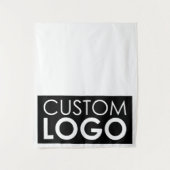 アップショップテーブポップ・アートのルランナーバナービジネスビッグロゴ タペストリー (正面)