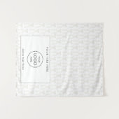 アップショップテーブポップ・アートのルランナーバナービジネスロゴボウ タペストリー (正面(横))