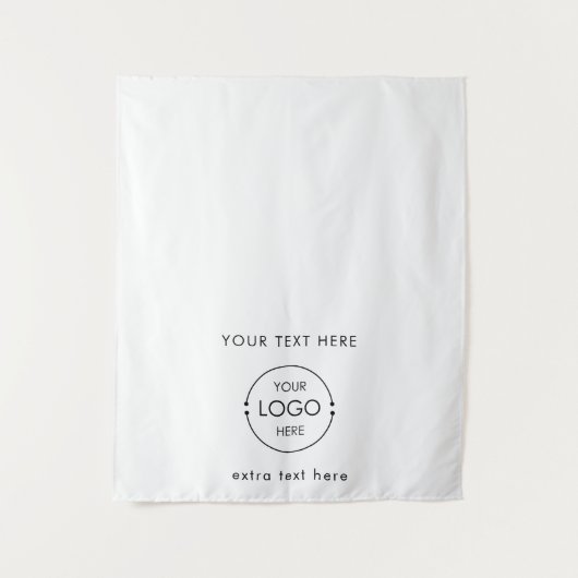 アップショップテーブポップ・アートのルランナーバナービジネスロゴ文字 タペストリー (正面)