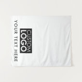 アップショップテーブポップ・アートのルランナーバナービジネス文字ロゴ タペストリー (正面(横))