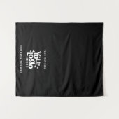 アップショップテーブポップ・アートのルランナーバナービジネス文字ロゴ タペストリー (正面(横))