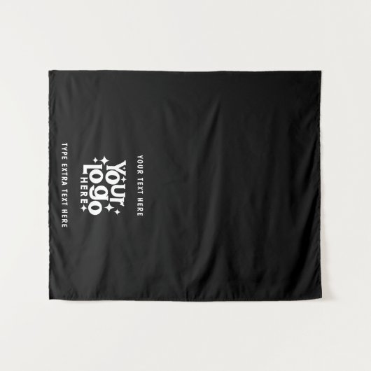 アップショップテーブポップ・アートのルランナーバナービジネス文字ロゴ タペストリー (正面(横))