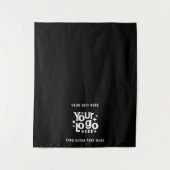 アップショップテーブポップ・アートのルランナーバナービジネス文字ロゴ タペストリー (正面)