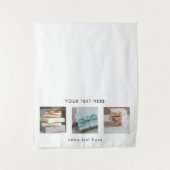 アップショップテーブポップ・アートのルランナーバナービジネス3枚の写真 タペストリー (正面)