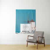 アップショップテーブポップ・アートのルランナーバナーロゴトラベルフォト タペストリー (インサイチュ)