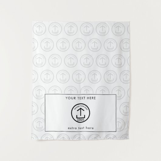 アップショップテーブポップ・アートのルランナーバナーロゴパターン文字 タペストリー (正面)