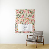 アップショップテーブポップ・アートのルランナーバナーロゴフローラ鳥 タペストリー (インサイチュ)