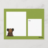 アップシーデイジーはがき ポストカード (裏面)