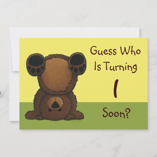 アップシーデイジー招待状 招待状 (正面)