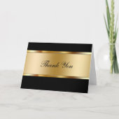 アップスケールエレガントサンキューカード サンキューカード (正面)