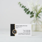 アップスケー実在ルエステートデザイン 名刺 (スタンド正面)