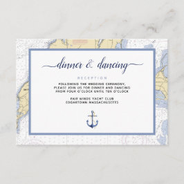 アップスケー航海のルマーサズヴィネヤードイベント披露宴 エンクロージャーカード