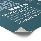 アップスタート農家宣言ポスター ポスター (角)