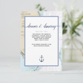 アップス#Nauticalル南#Floridaイベント/ #Wedding エンクロージャーカード (スタンド正面)