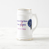 アップタウンのオートショーのトロフィ ビールジョッキ (正面右)