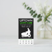 アップタウンの芝生の心配はプログラムに報酬を与えます ロイヤリティカード (スタンド正面)