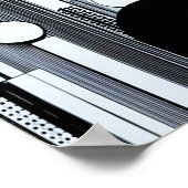 アップタウンエレガントガールニューヨークハイソサエティ ポスター (角)