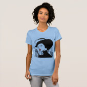 アップタウンエレガントガールニューヨークハイソサエティ Tシャツ (正面フル)