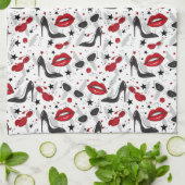 アップタウンガール キッチンタオル (折り畳み)