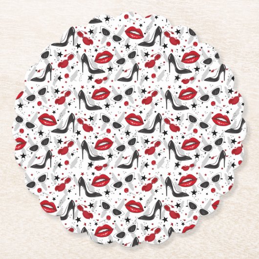 アップタウンガール ペーパーコースター (正面)