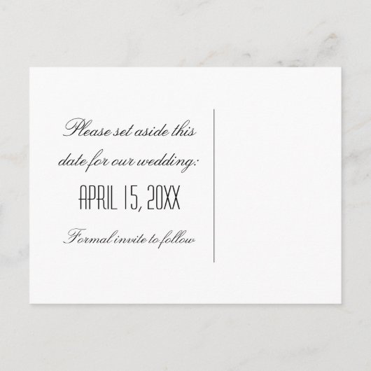 アップタウングラムこうもりハロウィーン日付ポストカードを保存 案内ポストカード (裏面)