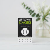 アップタウンバッティングケージロイヤリティ ロイヤリティカード (スタンド正面)