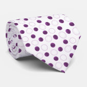 アップタウンブリスタイ、紫 ネクタイ (ロール)