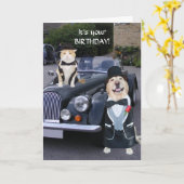 アップタウン誕生日 カード (黄色い花)