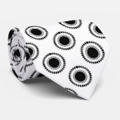 アップタウン・ヒップスター・タイ、白黒 ネクタイ (ロール)