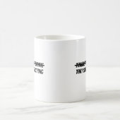 アップデートありがとう コーヒーマグカップ (中央)