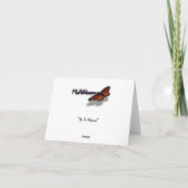 アップトゥレッドウッズハッピーバースデー カード (裏面)