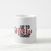 アップトゥースノーグッド – 帽子とスカーフの雪だるま コーヒーマグカップ (中央)