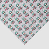 アップトゥースノーグッド – 帽子とスカーフの雪だるま 薄葉紙 (詳細)