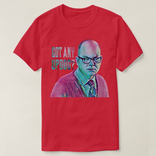 アップドッグコリンロビンソンおかしなシャツ Tシャツ (デザイン正面)