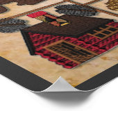 アップノースキャビン熱 ポスター (角)