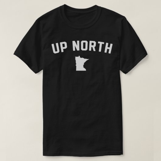 アップノースミネソタテット Tシャツ (デザイン正面)