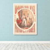 アップハムスヘアダイ、1864年頃 キャンバスプリント (インサイチュ (ウッドフロア))