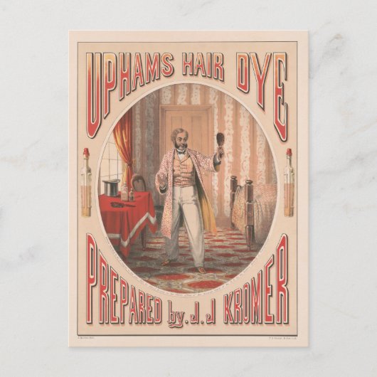 アップハムスヘアダイ、1864年頃 ポストカード (正面)