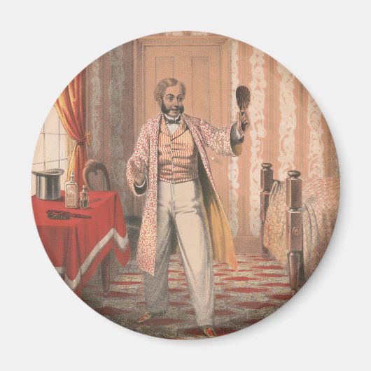 アップハムスヘアダイ、1864年頃 マグネット (正面)