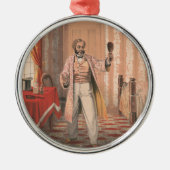 アップハムスヘアダイ、1864年頃 メタルオーナメント (正面)