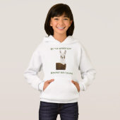 アップビートMama Llama自然女子のスウェットシャツ (正面フル)