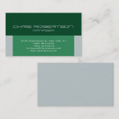 アップフォレストシーグリーンコンテンポラリー名刺 名刺 (正面/裏面)