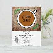 アップフクロウナイトパーティの招待状 招待状 (スタンド正面)