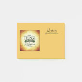 アップフ感動的ト引用文メッセージ ポストイット (正面)