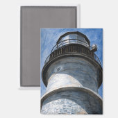 アップポートランドヘッドライト マグネット (正面/裏面)